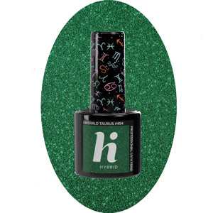 Hi Hybrid UV Gel Nail Polish Zodiac Vegan no. 454 Emerald Taurus 5ml