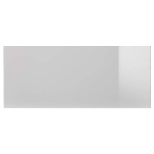 SELSVIKEN Drawer front, high-gloss light grey, 60x26 cm