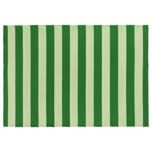 PLATÅGUPP Door mat, green, 40x60 cm