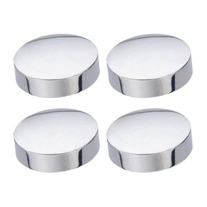 Mirror Fixing 18 mm, chrome, 4 pack