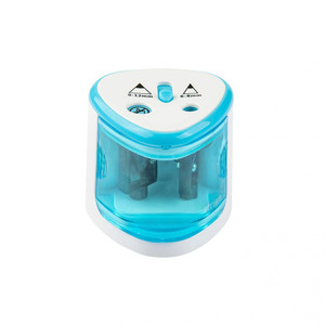 Strigo Electric Pencil Sharpener Pilot, blue