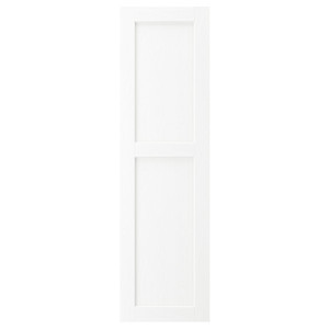 ENKÖPING Door, white wood effect, 40x140 cm