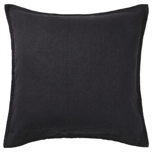 DYTÅG Cushion cover, black, 50x50 cm