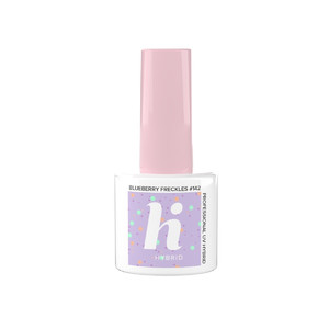 Hi Hybrid UV Gel Nail Polish Vegan Donuts #142 Blueberry Freckles 5ml