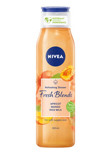 Nivea Fresh Blends Refreshing Shower Gel Apricot, Mango & Rice Milk 300ml