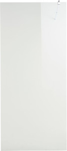 Cooke & Lewis Shower Walk-in Panel Onega 90cm, chrome/transparent