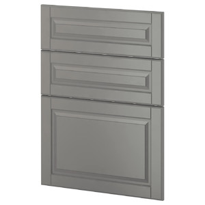 METOD 3 fronts for dishwasher, Bodbyn grey, 60 cm