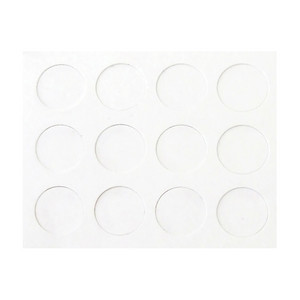 Diall Cover Cap 20 mm, white, 12 pack