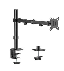 Gembird Adjustable Desk Display Mounting Arm, rotate, tilt, swivel, 17-32" 9kg