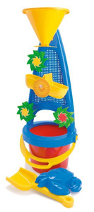 Dantoy Classic Sand Set with Funnel Tower 2+