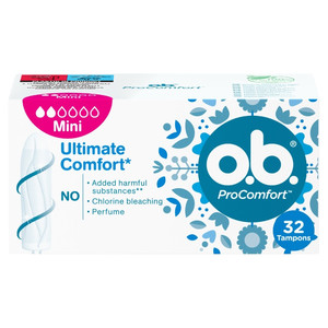o.b. ProComfort Mini Tampons 32 Pack