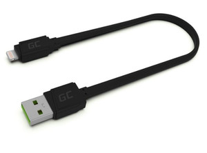 Green Cell Cable GCmatte Lightning flat 25cm