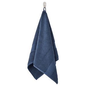 FREDRIKSJÖN Hand towel, dark blue, 50x100 cm