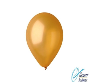 Balloons Metallic 12" 100pcs, gold