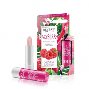 Revers Aroma Lip Balm Moisturising & Protective Raspberry 4g