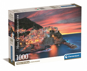 Clementoni Jigsaw Puzzle Compact Manarola 1000pcs 10+