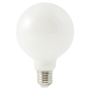 Diall LED Bulb G95 E27 7W 806lm, frosted, warm white