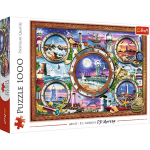 Trefl Jigsaw Puzzle Lighthouses 1000pcs 12+