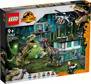 LEGO Jurassic World Giganotosaurus and Therizinosaurus Attack 9+