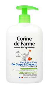 Corine de Farme Baby Natural Hair & Body Wash 500ml