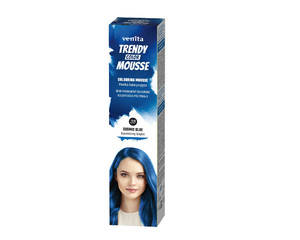 Venita Trendy Color Mousse Semi-Permanent Colouring 39 Cosmic Blue 75ml