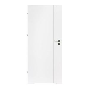 Internal Door Exmoor Due 70, undercut, left, white