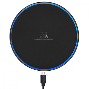 Maclean Maclean Fast Charger Wireless Pad Qi Europlug MCE250 B, black