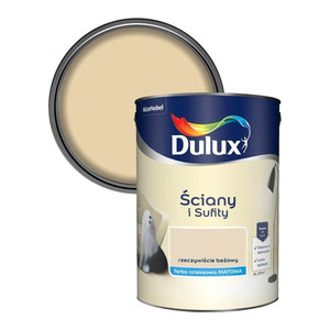 Dulux Walls & Ceilings Matt Latex Paint 5l actually beige
