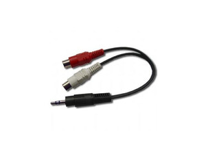 Gembird 3.5mm Plug to 2x RCA Sockets Stereo Audio Cable 20cm