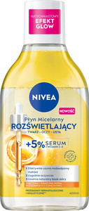 NIVEA Skin Glow Serum Infused Micellar Water + 5% Serum 400ml