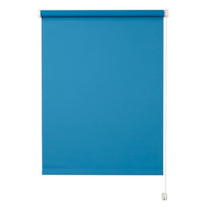 Plain Blackout Roller Blind Colours Boreas 55x180cm, blue