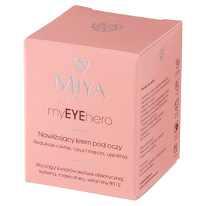 MIYA myEYEhero Moisturizing Eye Cream 98.2% Natural Vegan 15ml