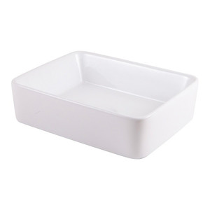 Ceramic Countertop Basin GoodHome Surma 48x38cm, white