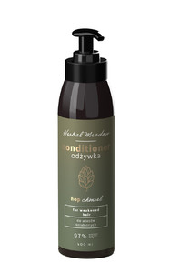 HISKIN Herbal Meadow Hop Conditioner - For Weak Hair 97% Natural 400 ml