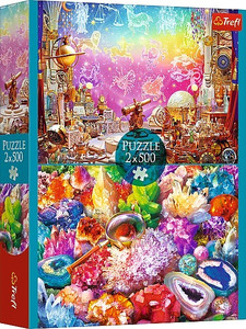 Trefl Jigsaw Puzzle Space & Crystals 2x500 10+