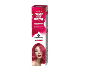 Venita Trendy Color Mousse Semi-Permanent Colouring 33 Charming Purple 75ml