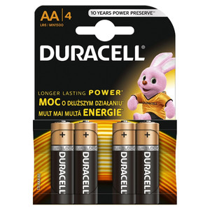 Duracell Battery Basic AA/LR6 4pcs