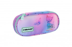 Pencil Case Head Kitty Ombre