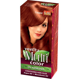 VENITA Conditioning Hair Dye Multi Color - 6.46 Copper