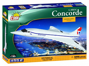 Cobi Blocks Historical Collection Concorde 455pcs 6+