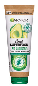Garnier Hand Superfood 48h Nourishing Balm Avocado & Omega 6 98% Natural Vegan 75ml