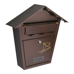 Postbox Post Box Damech SD2, antique brass