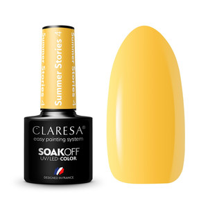 CLARESA UV/LED Color Gel Polish Summer Stories 4 5g