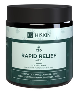 HISKIN Rapid Relief Hair Ointment For Oily Hair  - CBD & Prebiotics 120 ml