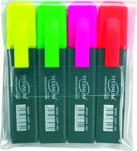 Titanum Highlighters Set 4 Colours