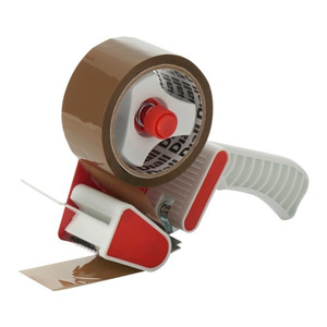 Diall Tape Dispenser 50mm with Packing Tape 50m