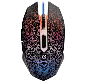 Defender Shock Optical Wired Gaming Mouse 3200dpi 6P GM-110