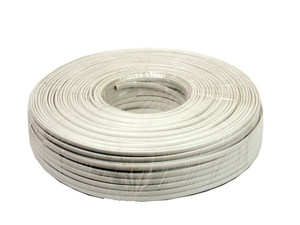 Telephone Cable 4C Stranded Wire 100m, white