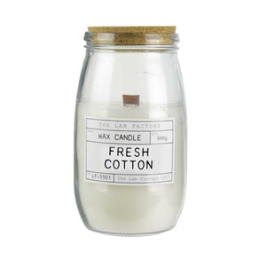 Scented Candle in Glass Fresh Cotton