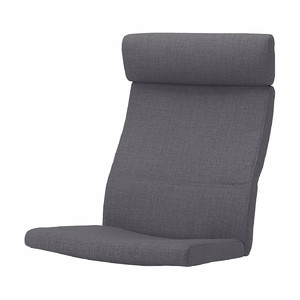 POÄNG Armchair cushion, Skiftebo dark grey